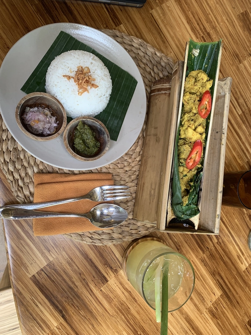 Indonesian lunch